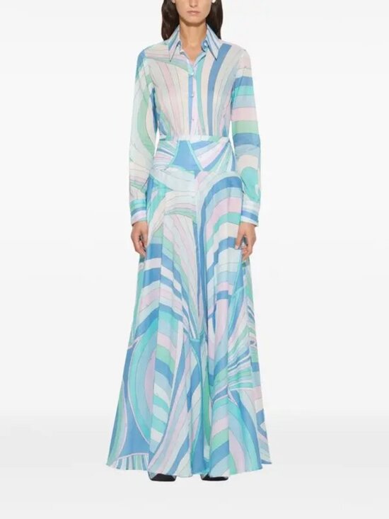 Emilio Pucci Dresses & Skirts - Emilio Pucci  iride print long skirt